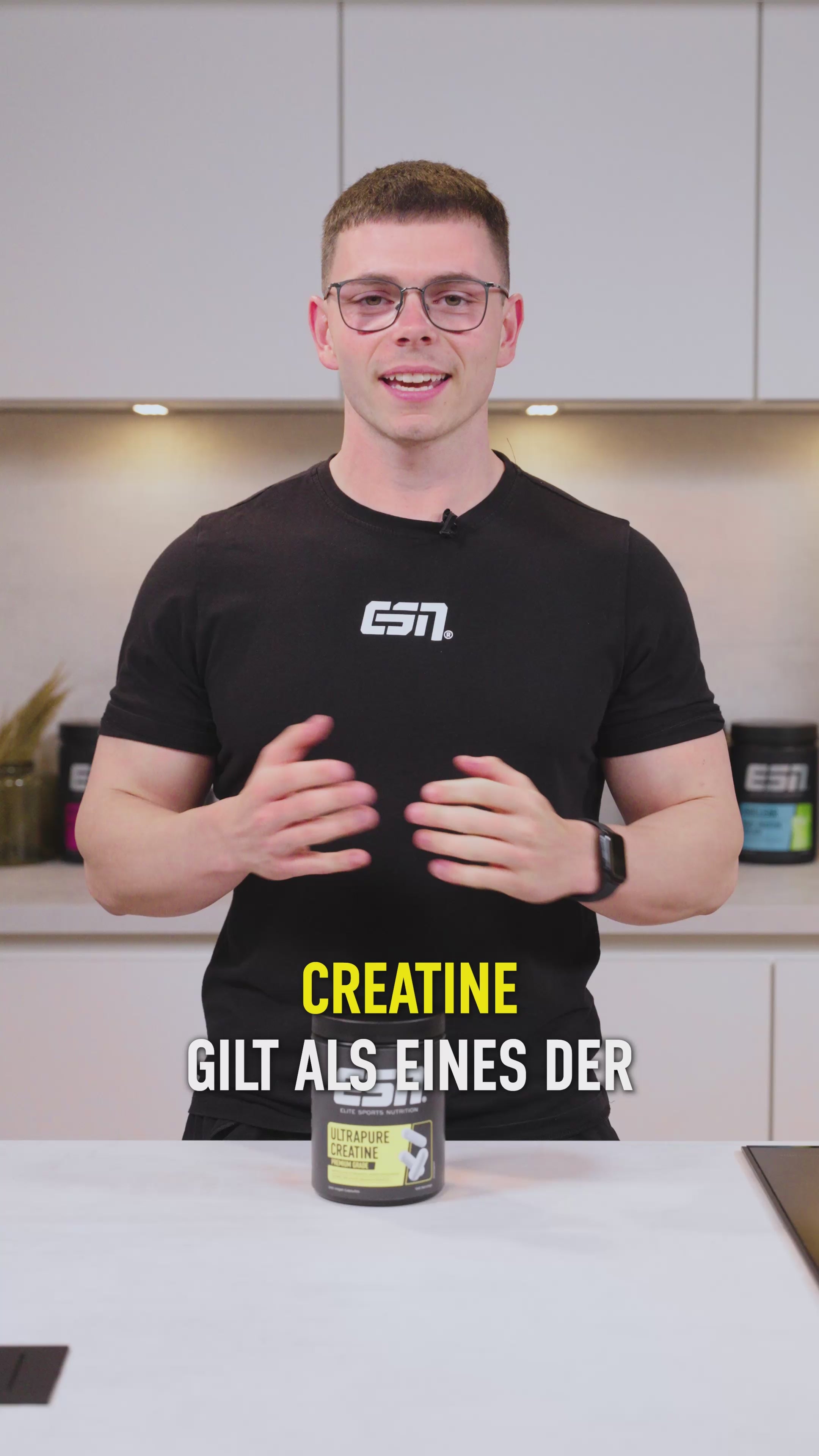 Ultrapure Kreatin Kapseln Video