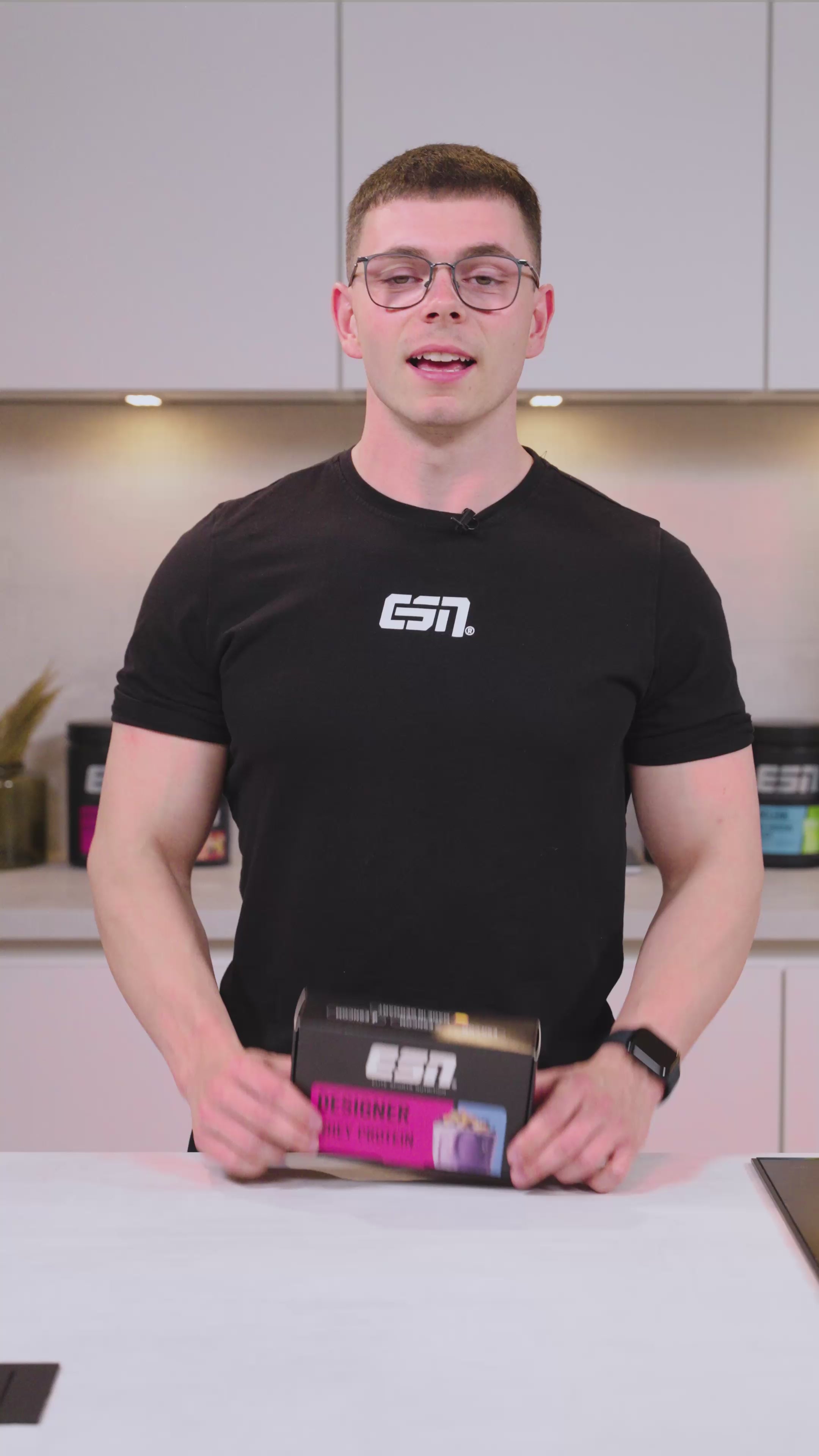 Designer Bar Proteinriegel Video